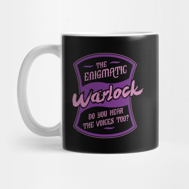 Dungeons & Dragons Warlock Class by Natural 20 Shirts